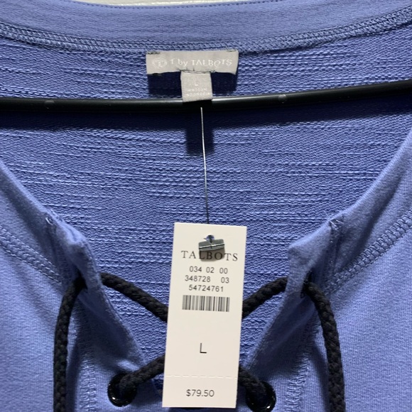 T by Talbots Top, L, NWT - Picture 7 of 11